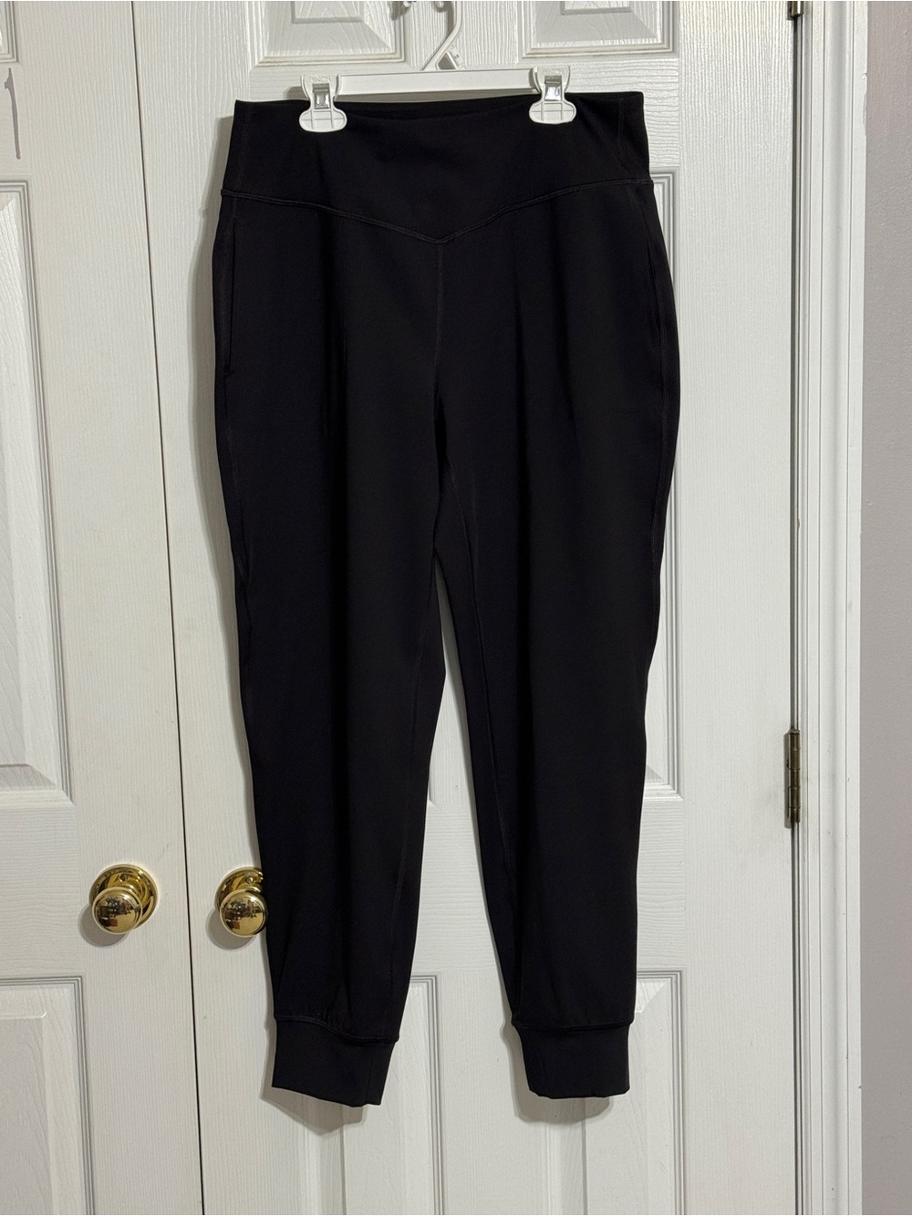 tek gear Black Jogger Pants with Cuffed Ankles